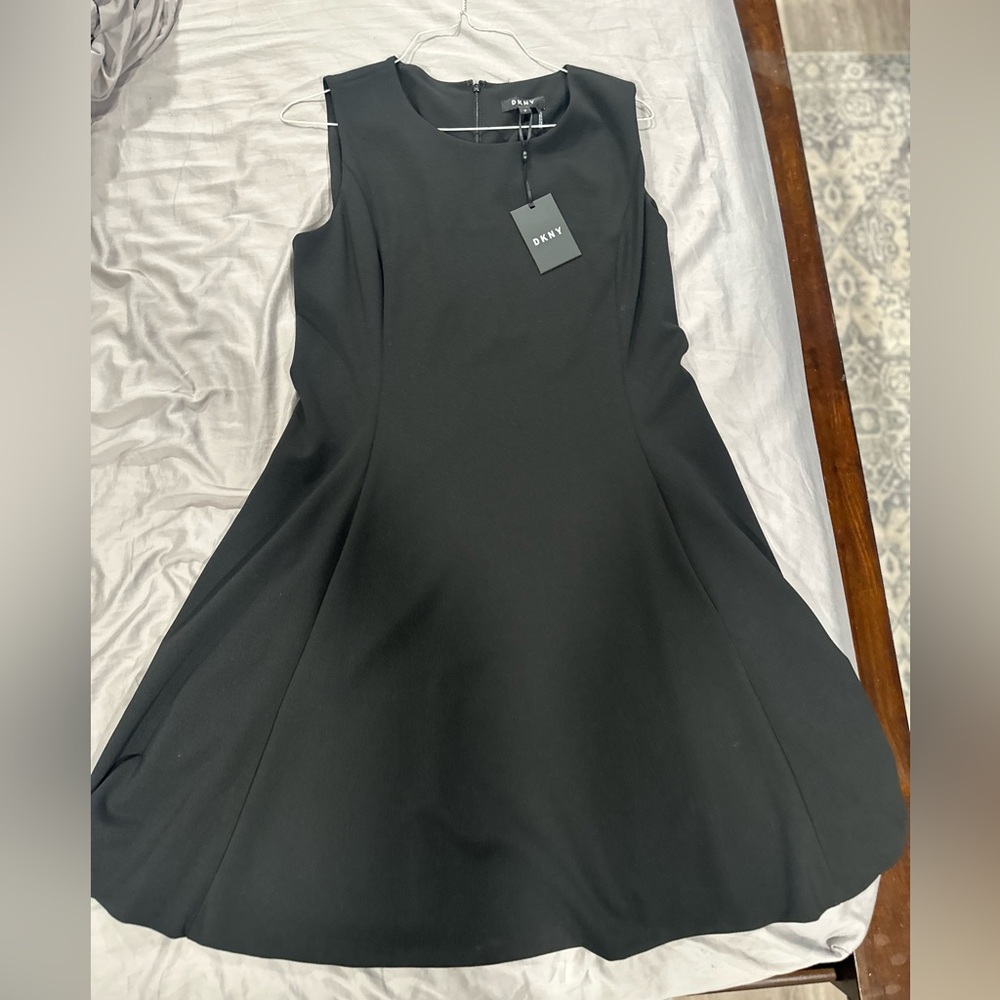 DKNY Classic Black Classy Dress Size 14